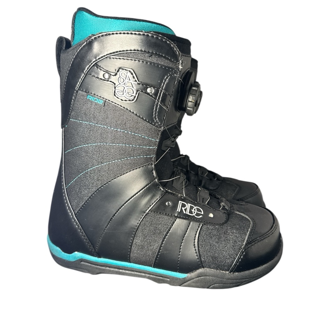 Ride Sage BOA Coiler Snowboard Boots women’s size 9.5